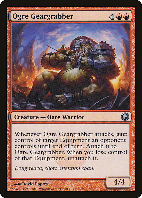 Ogre Geargrabber — art by David Rapoza