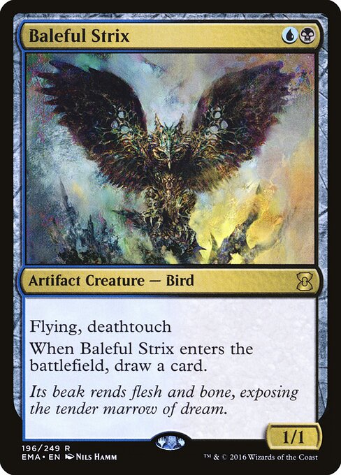 Baleful Strix — art by Nils Hamm