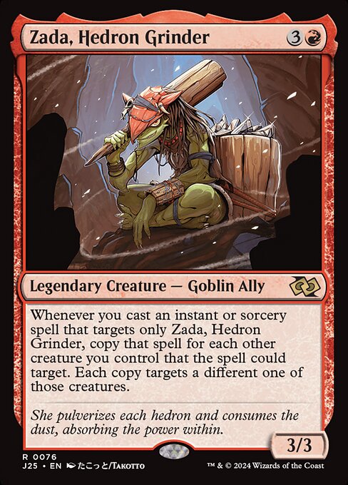 Zada, Hedron Grinder — art by Takotto