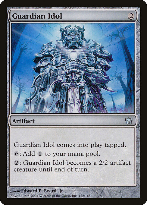 Guardian Idol — art by Edward P. Beard, Jr.