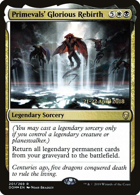 Primevals' Glorious Rebirth — art by Noah Bradley
