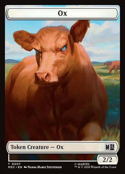Ox — art by Nanna Marie Steffensen