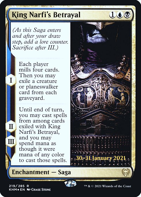 King Narfi's Betrayal — art by Chase Stone