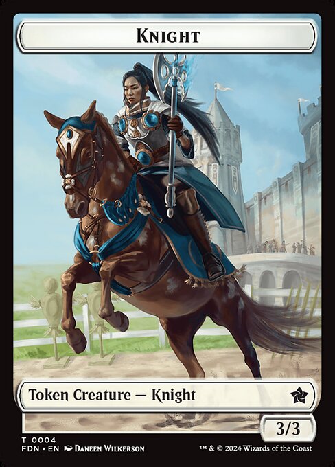 Knight — art by Daneen Wilkerson