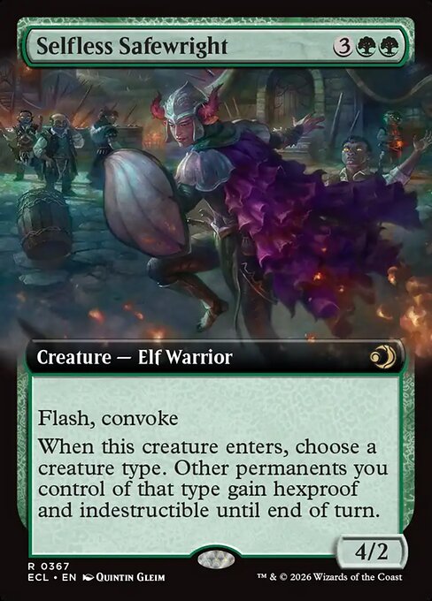 Selfless Safewright — art by Quintin Gleim
