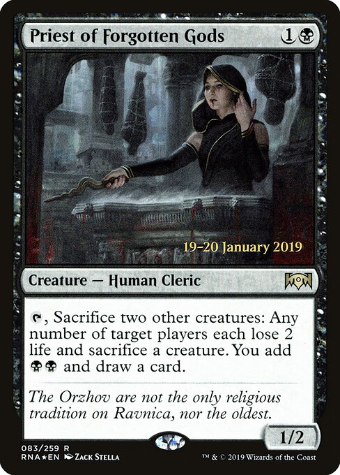 Priest of Forgotten Gods — art by Zack Stella