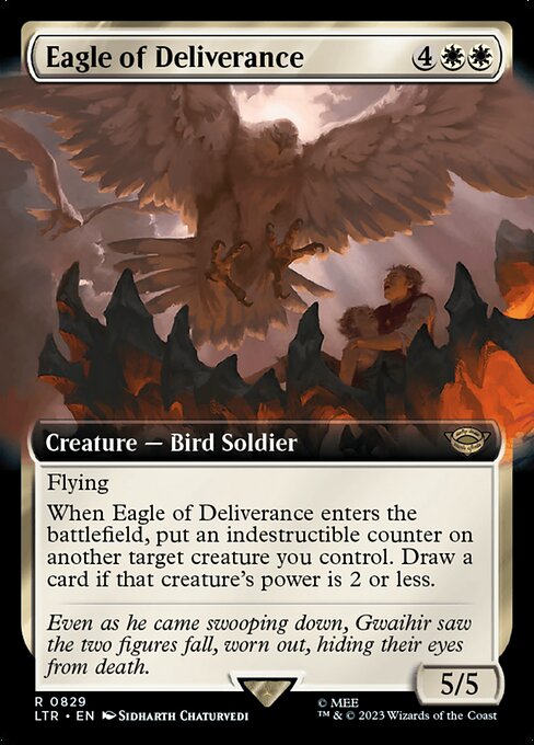 Eagle of Deliverance — art by Sidharth Chaturvedi