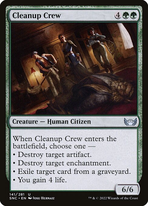 Cleanup Crew — art by Josu Hernaiz