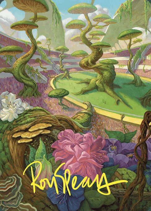 Undergrowth Stadium // Undergrowth Stadium — art by Ron Spears
