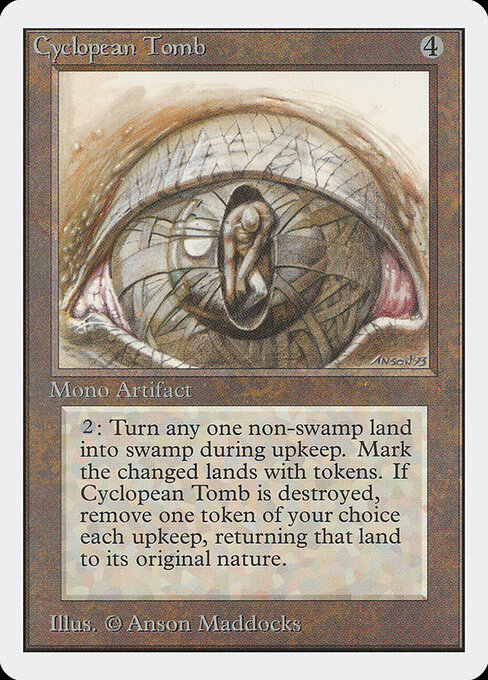 Cyclopean Tomb — art by Anson Maddocks