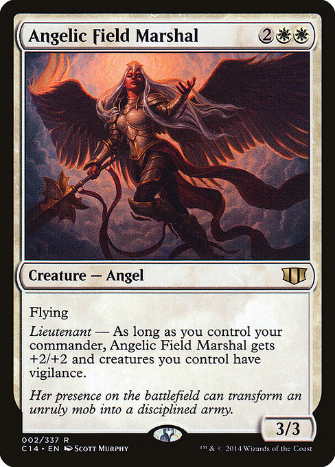 Angelic Field Marshal — art by Scott Murphy