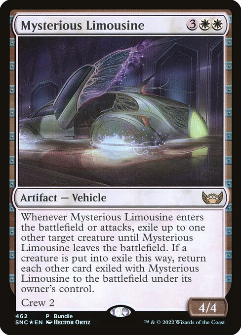 Mysterious Limousine — art by Hector Ortiz