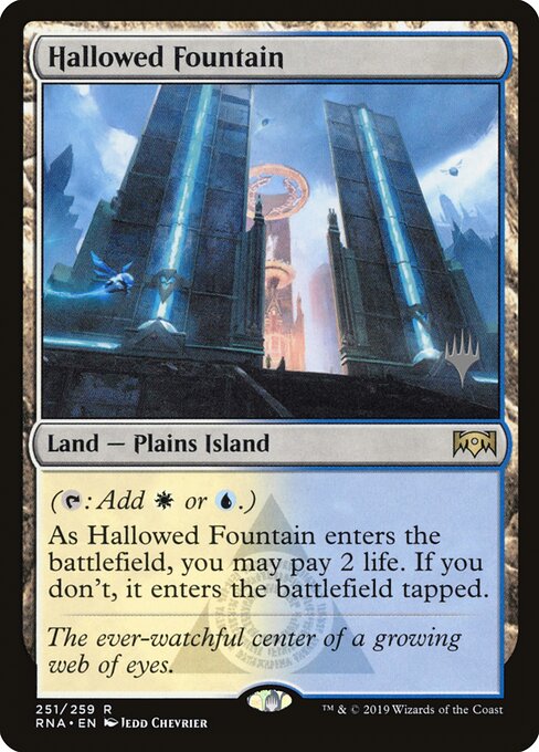 Hallowed Fountain — art by Jedd Chevrier