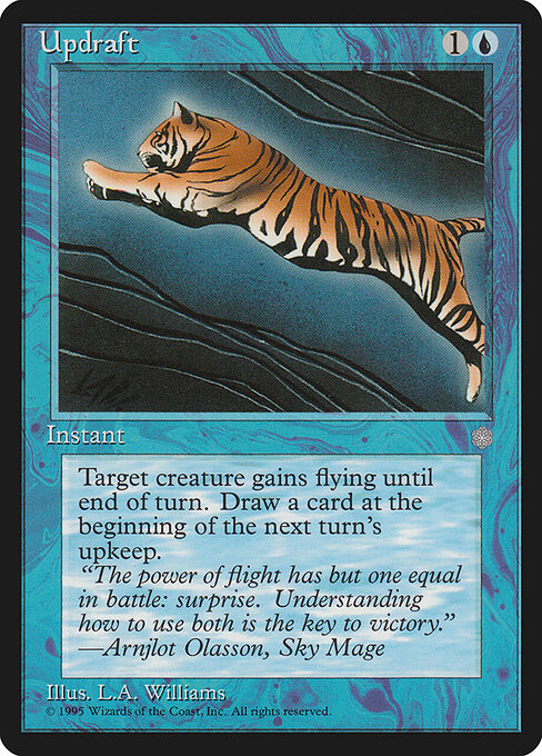 Updraft — art by Allen Williams