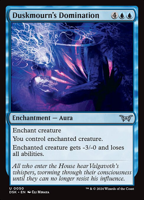 Duskmourn's Domination — art by Eli Minaya