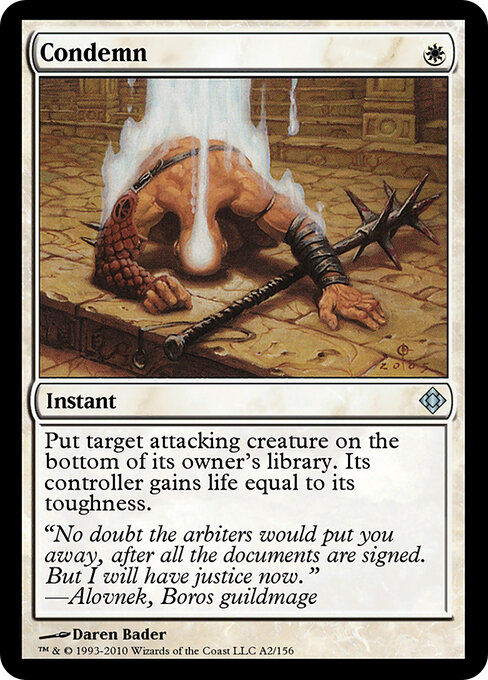 Condemn — art by Daren Bader