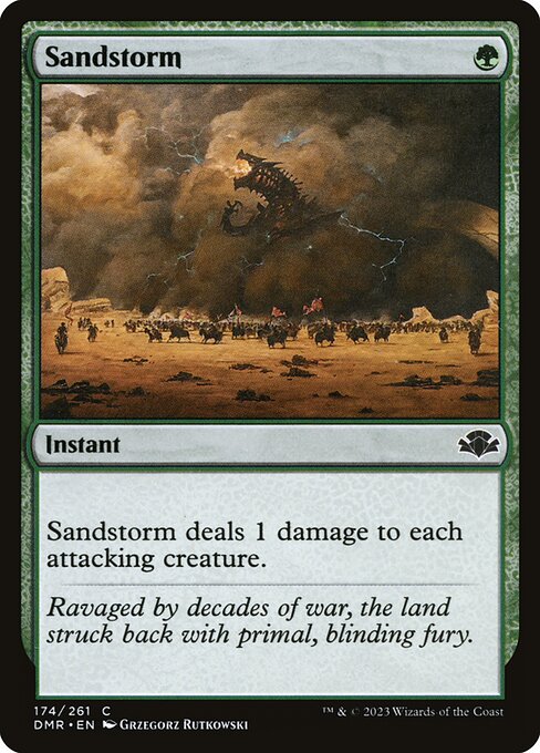 Sandstorm — art by Grzegorz Rutkowski