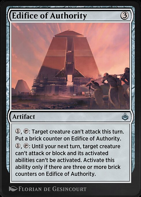 Edifice of Authority — art by Florian de Gesincourt