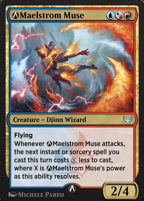 A-Maelstrom Muse — art by Michele Parisi