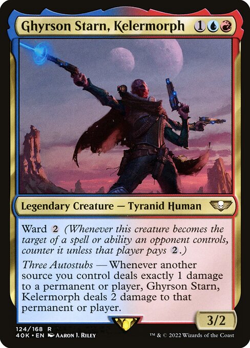 Ghyrson Starn, Kelermorph — art by Aaron J. Riley