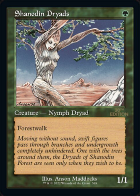 Shanodin Dryads — art by Anson Maddocks