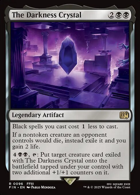 The Darkness Crystal — art by Pablo Mendoza
