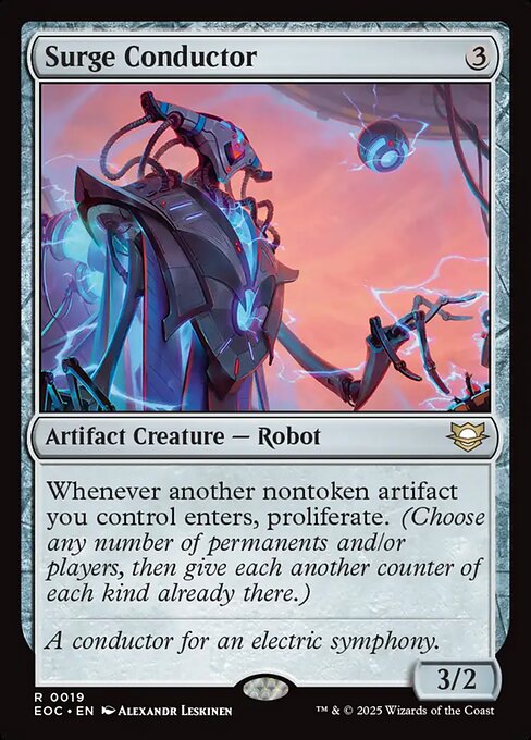 Surge Conductor — art by Alexandr Leskinen