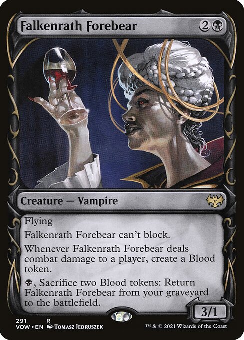 Falkenrath Forebear — art by Tomasz Jedruszek