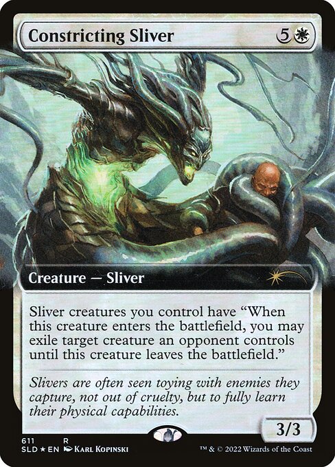 Constricting Sliver — art by Karl Kopinski