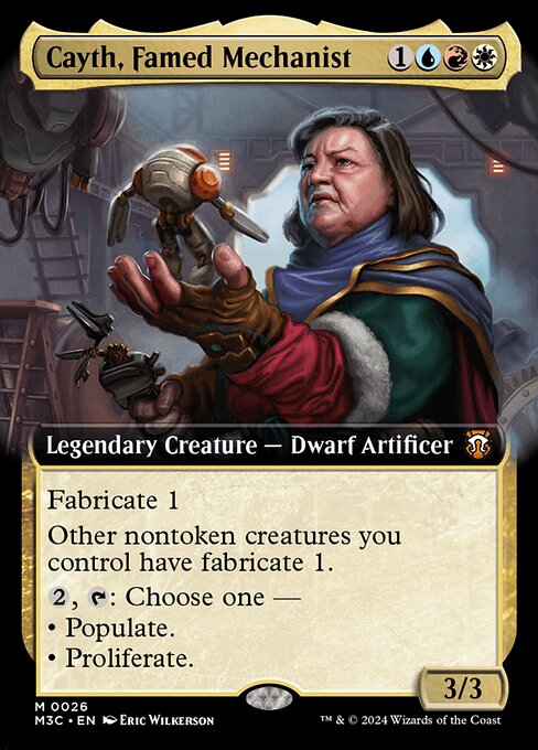 Cayth, Famed Mechanist — art by Eric Wilkerson