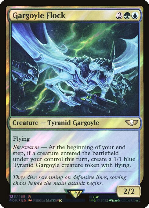 Gargoyle Flock — art by Nikola Matkovic
