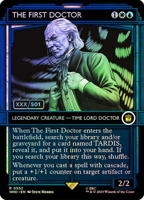 The First Doctor — art by Steve Morris