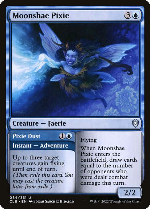 Moonshae Pixie // Pixie Dust — art by Edgar Sánchez Hidalgo