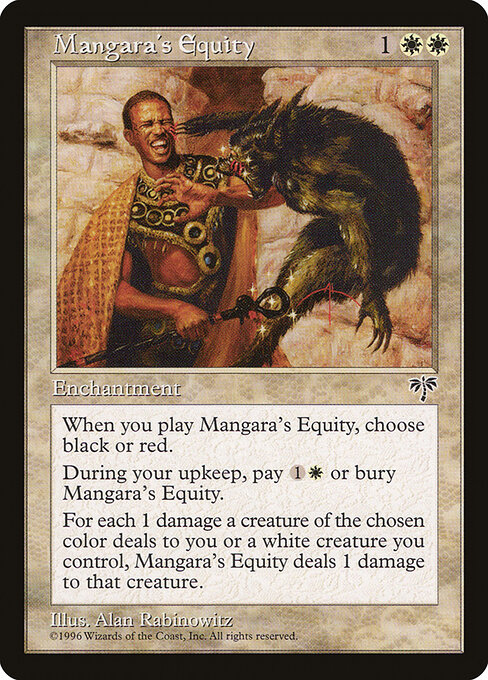 Mangara's Equity — art by Alan Rabinowitz