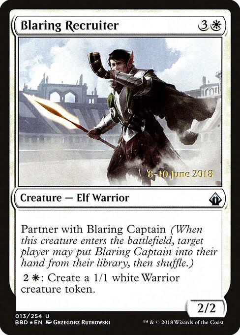Blaring Recruiter — art by Grzegorz Rutkowski
