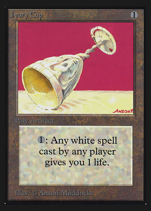 Ivory Cup — art by Anson Maddocks