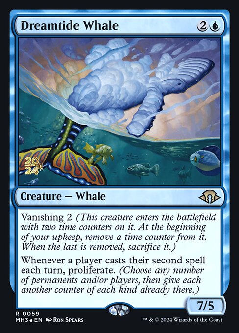Dreamtide Whale — art by Ron Spears