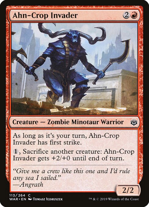 Ahn-Crop Invader — art by Tomasz Jedruszek