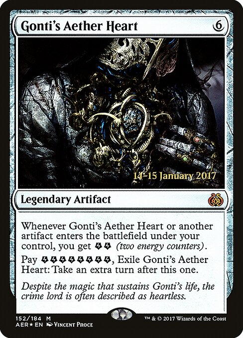 Gonti's Aether Heart — art by Vincent Proce