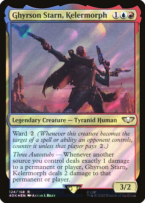Ghyrson Starn, Kelermorph — art by Aaron J. Riley