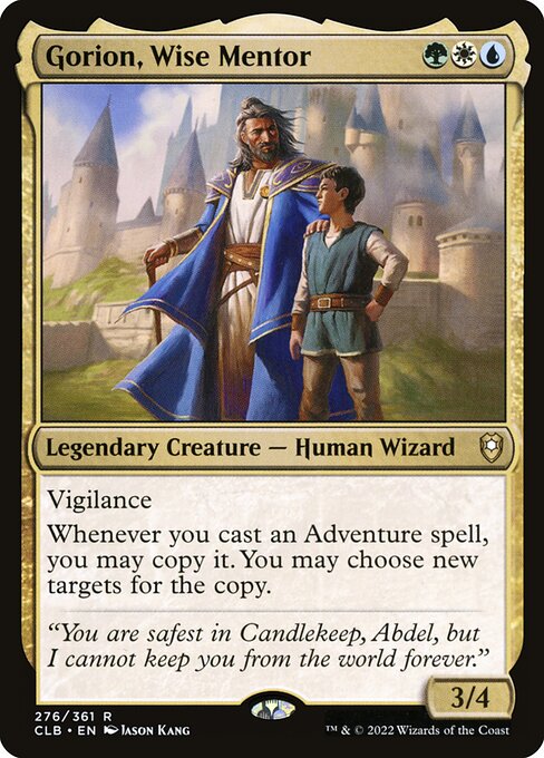 Gorion, Wise Mentor — art by Jason Kang