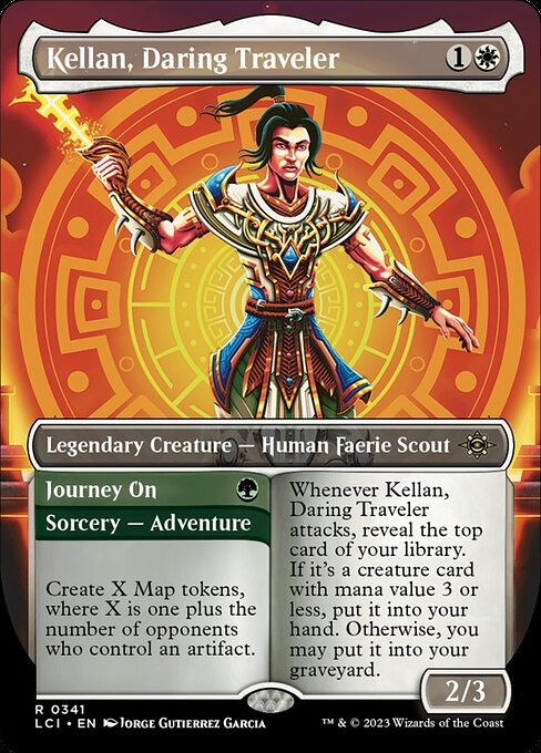Kellan, Daring Traveler // Journey On — art by Jorge Gutierrez Garcia