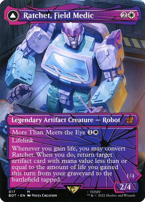 Ratchet, Field Medic // Ratchet, Rescue Racer — art by Volta Creation