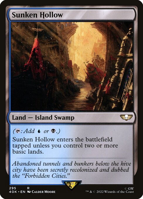 Sunken Hollow — art by Calder Moore