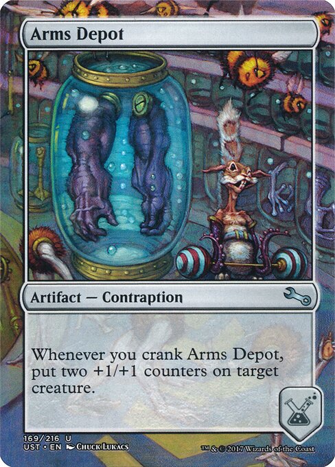 Arms Depot — art by Chuck Lukacs