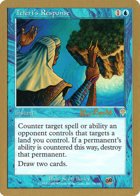 Teferi's Response — art by Scott Bailey