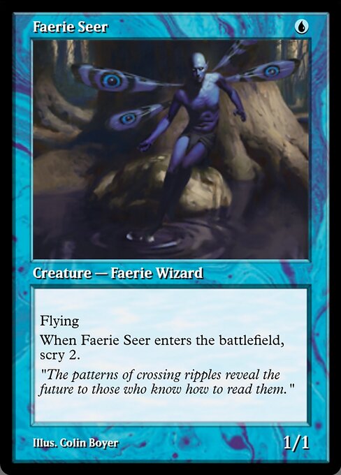 Faerie Seer — art by Colin Boyer