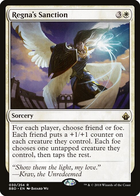 Regna's Sanction — art by Bayard Wu