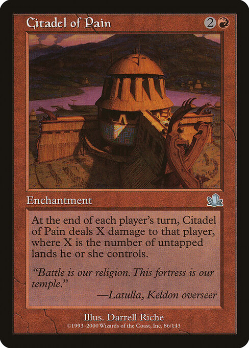 Citadel of Pain — art by Darrell Riche