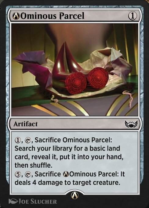 A-Ominous Parcel — art by Joe Slucher